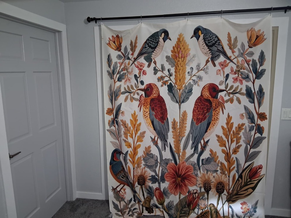 Birds Shower Curtain